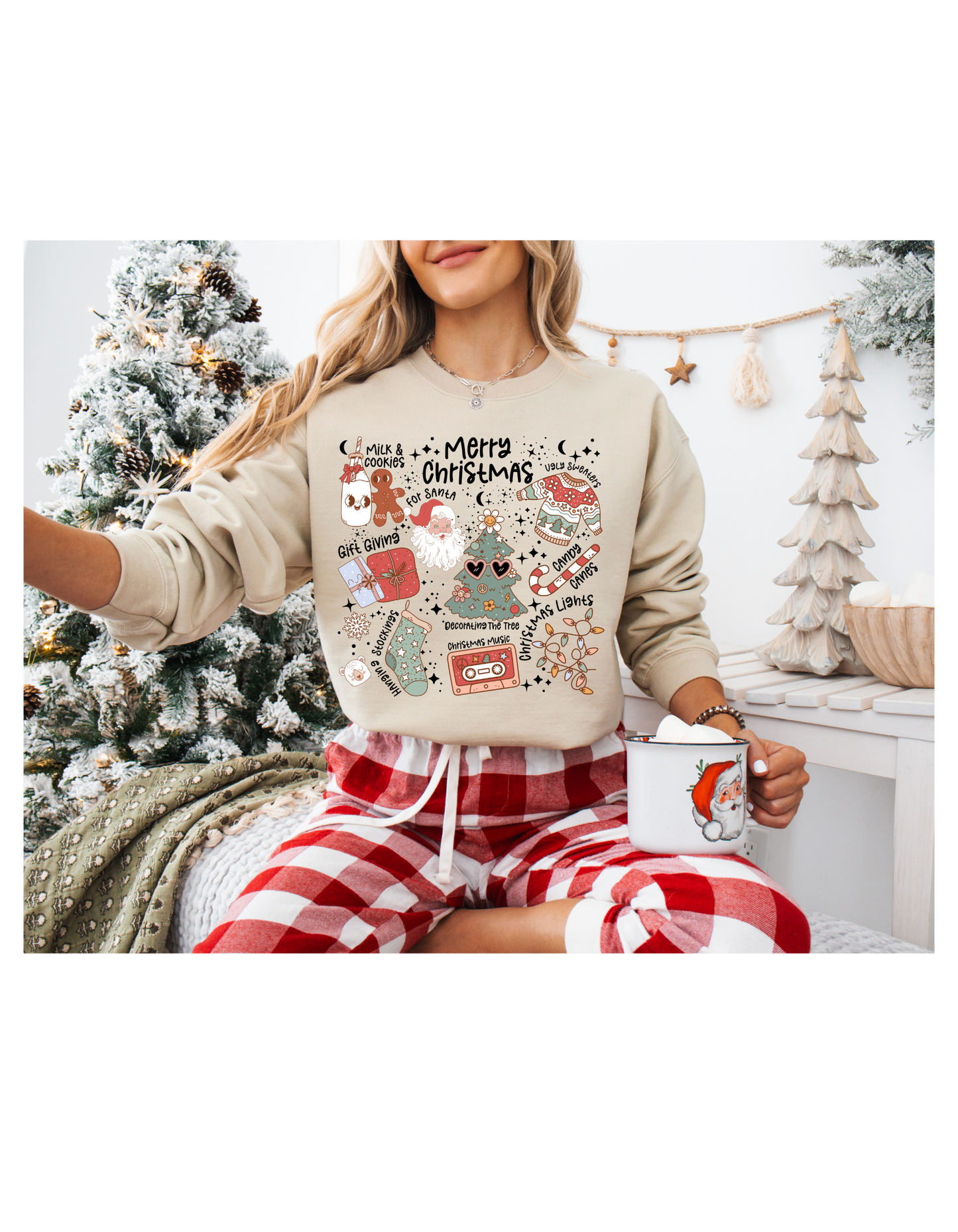 Christmas Collage Sweatshirt