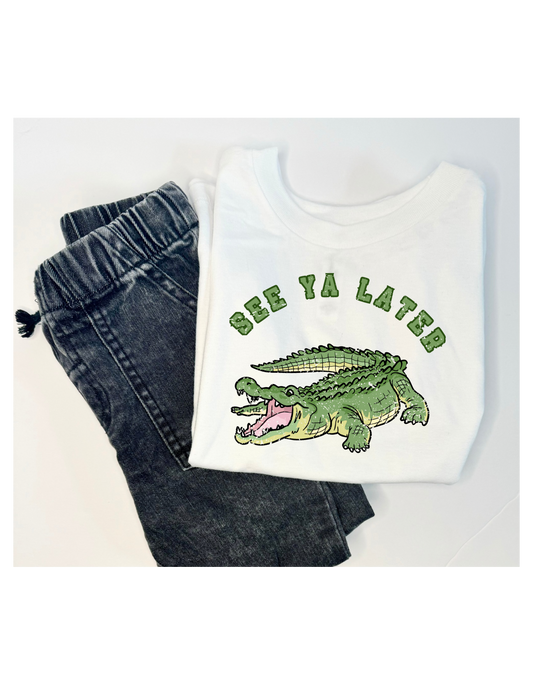 See Ya Later Alligator Tee