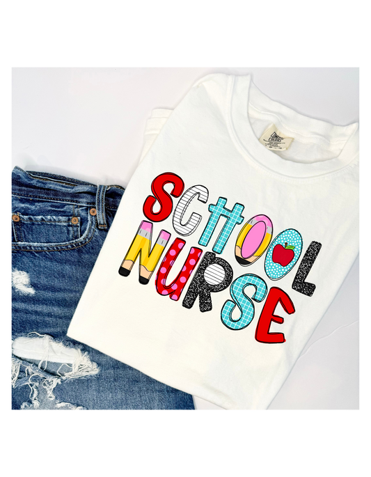 School Nurse Tee