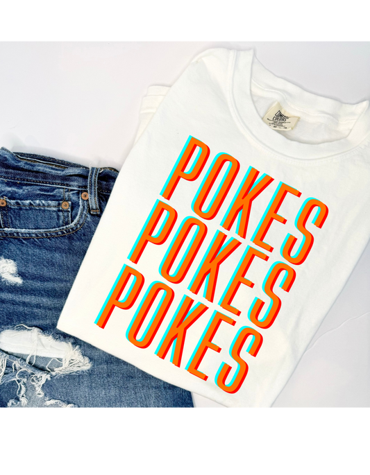 Retro Pokes Tee